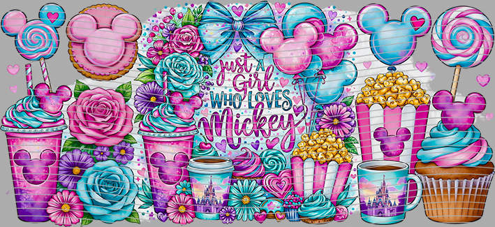 16oz Disney style-D-3419